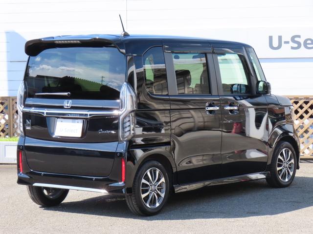 Ｎ－ＢＯＸカスタム Ｌ　ワンオーナー車　純正メモリーナビ　フルセグテレビ　バックカメラ　シートヒーター　ＥＴＣ車載器　ホンダセンシング　１オーナー　サイドエアバッグ　ナビＴＶ　キーフリーシステム　ＬＥＤライト　リアカメ　ＡＣ（2枚目）