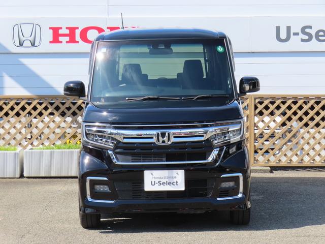 Ｎ－ＢＯＸカスタム Ｌ　ワンオーナー車　純正メモリーナビ　フルセグテレビ　バックカメラ　シートヒーター　ＥＴＣ車載器　ホンダセンシング　１オーナー　サイドエアバッグ　ナビＴＶ　キーフリーシステム　ＬＥＤライト　リアカメ　ＡＣ（5枚目）