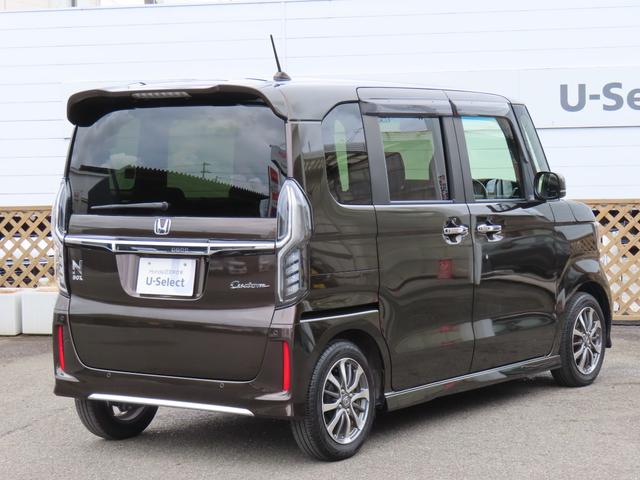 N-BOXカスタム L ワンオーナー車 純正ディスプレイオーナビ ワンセグテレビ シートヒーター バックカメラ ホンダセンシング 1オーナー サイドエアバッグ キーフリーシステム LEDライト リアカメ クルーズコントロール(2枚目)