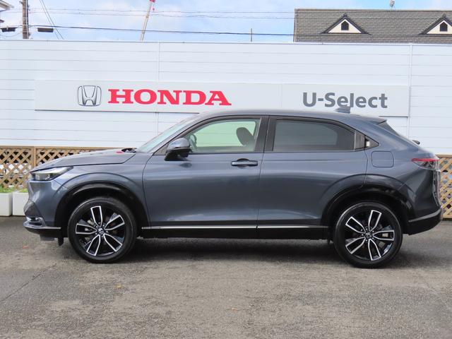 ヴェゼル e:HEVZ ワンオーナー車 コネクトディスプレイ フルセグテレビ バックカメラ シートヒーター ETC車載器 ホンダセンシング 衝突回避支援ブレーキ機能 1オナ スマキ フルオートエアコン Dレコ エアバッグ(3枚目)