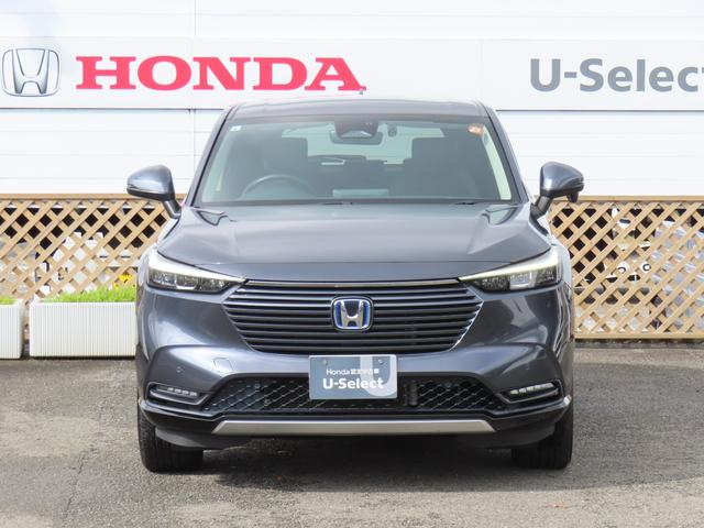 ヴェゼル e:HEVZ ワンオーナー車 コネクトディスプレイ フルセグテレビ バックカメラ シートヒーター ETC車載器 ホンダセンシング 衝突回避支援ブレーキ機能 1オナ スマキ フルオートエアコン Dレコ エアバッグ(5枚目)