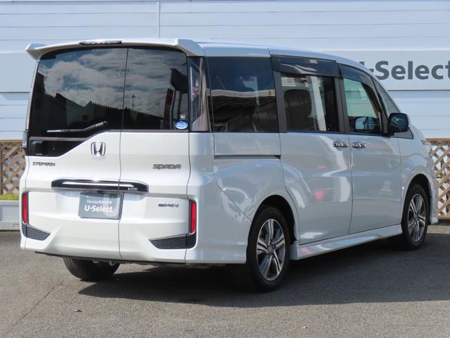 ステップワゴンスパーダ e:HEVスパーダG・EXホンダセンシング ワンオーナー車 純正9インチナビ フルセグテレビ バックカメラ シートヒーター ETC車載器 ホンダセンシング エアバック 地デジ クルコン サイドエアバッグ シ-トヒ-タ- 衝突軽減システム ABS(2枚目)