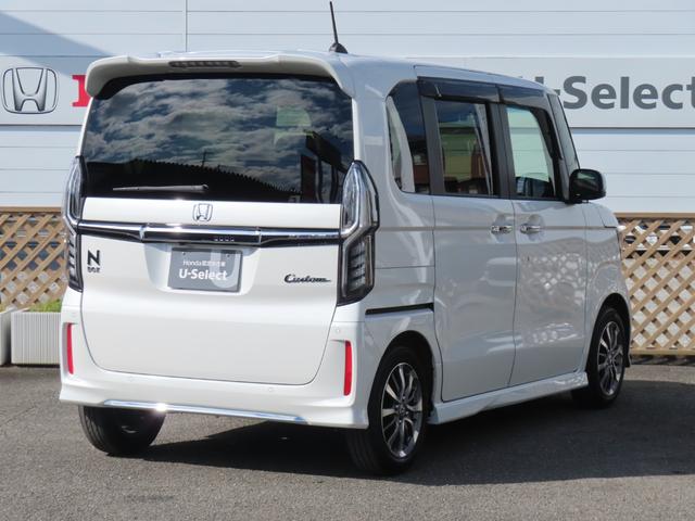 N-BOX L ワンオーナー車 純正メモリーナビ フルセグテレビ バックカメラ シートヒーター ETC車載器 ホンダセンシング 衝突回避支援ブレーキ I-STOP ドラレコ付 PW パワステ Sヒーター 1オ-ナ-(2枚目)