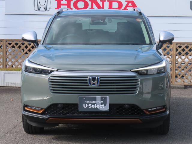 ヴェゼル e:HEVX・HuNTパッケージ ワンオーナー車 純正9インチナビ フルセグテレビ バックカメラ シートヒーター ETC車載器 ホンダセンシング 地デジフルセグ サイドエアバッグ Bカメラ 横滑り防止機能 スマートキー オートライト(5枚目)