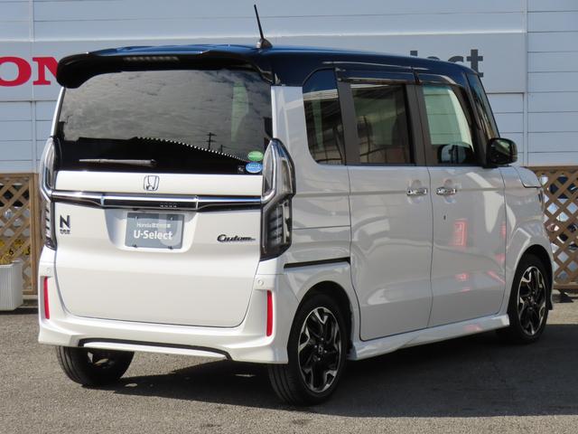Ｎ－ＢＯＸカスタム Ｇ・Ｌターボホンダセンシング　ワンオーナー車　純正８インチナビ　フルセグテレビ　バックカメラ　シートヒーター　ＥＴＣ車載器　ホンダセンシング　両側ＰＷスライドドア　Ｂモニタ　ＵＳＢ接続　クルーズコントロール　ナビＴＶ　ＶＳＡ　ＰＷ（2枚目）