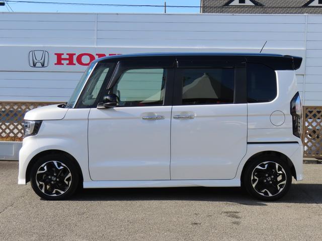 Ｎ－ＢＯＸカスタム Ｇ・Ｌターボホンダセンシング　ワンオーナー車　純正８インチナビ　フルセグテレビ　バックカメラ　シートヒーター　ＥＴＣ車載器　ホンダセンシング　両側ＰＷスライドドア　Ｂモニタ　ＵＳＢ接続　クルーズコントロール　ナビＴＶ　ＶＳＡ　ＰＷ（3枚目）
