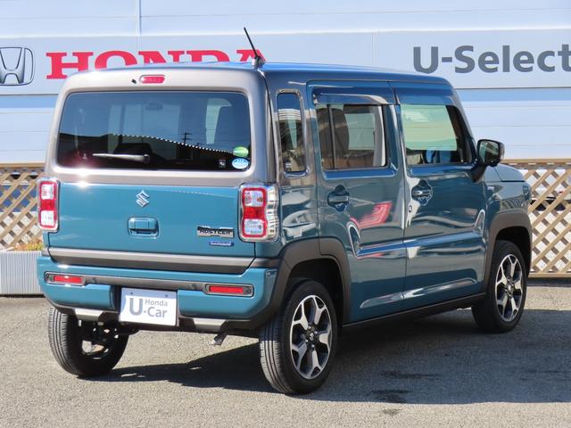 ハスラー ハイブリッドXターボ ワンオーナー車 純正メモリーナビ フルセグテレビ バックカメラ ETC車載器 スズキセーフティサポート 360カメラ ETC付き USBポート 前席シートヒーター LEDヘッドライト 1オーナー(2枚目)