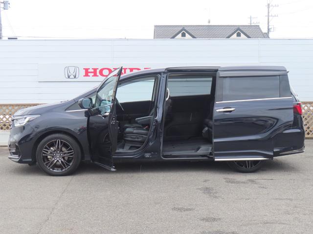 オデッセイハイブリッド e:HEVアブソルート・EX ワンオーナー車 純正10インチナビ フルセグテレビ バックカメラ シートヒーター ETC車載器 ホンダセンシング 電動Rゲート LEDライト シ-トヒ-タ- 両側PSD オートライト DVD再生機能(4枚目)