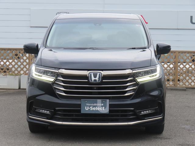 オデッセイハイブリッド e:HEVアブソルート・EX ワンオーナー車 純正10インチナビ フルセグテレビ バックカメラ シートヒーター ETC車載器 ホンダセンシング 電動Rゲート LEDライト シ-トヒ-タ- 両側PSD オートライト DVD再生機能(5枚目)