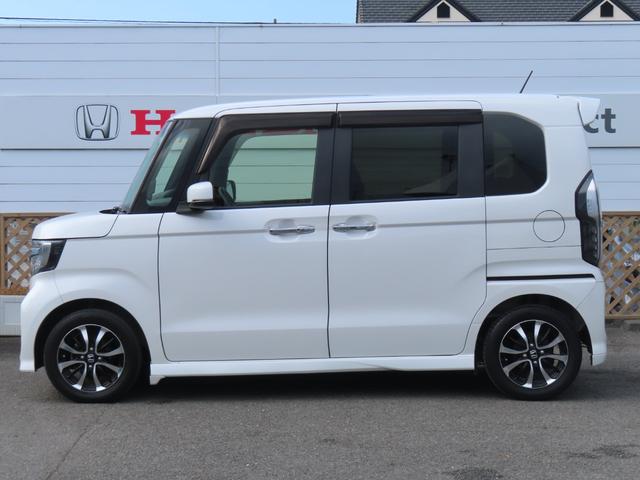 Ｎ－ＢＯＸカスタム Ｇ・Ｌホンダセンシング　ワンオーナー車　純正メモリーナビ　フルセグテレビ　バックカメラ　ＥＴＣ車載器　ホンダセンシング　地デジＴＶ　サイドカメラ　助手席エアバッグ　キーレス　スマ－トキ－　リアカメラ　ナビＴＶ　前車追従機能（3枚目）