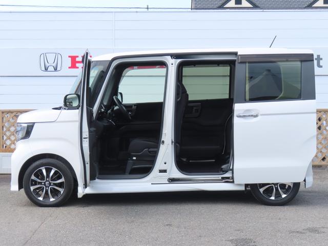 Ｎ－ＢＯＸカスタム Ｇ・Ｌホンダセンシング　ワンオーナー車　純正メモリーナビ　フルセグテレビ　バックカメラ　ＥＴＣ車載器　ホンダセンシング　地デジＴＶ　サイドカメラ　助手席エアバッグ　キーレス　スマ－トキ－　リアカメラ　ナビＴＶ　前車追従機能（4枚目）