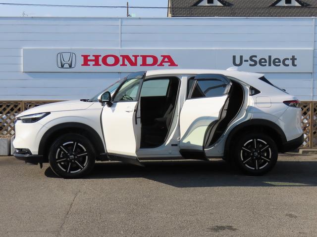 ヴェゼル e:HEVX ワンオーナー車 コネクトディスプレイ フルセグテレビ バックカメラ ETC車載器 ホンダセンシング AAC 1オーナ スマ-トキ- 誤発進抑制 PW リアカメラ クルコン ESC ETC装備 ABS(4枚目)