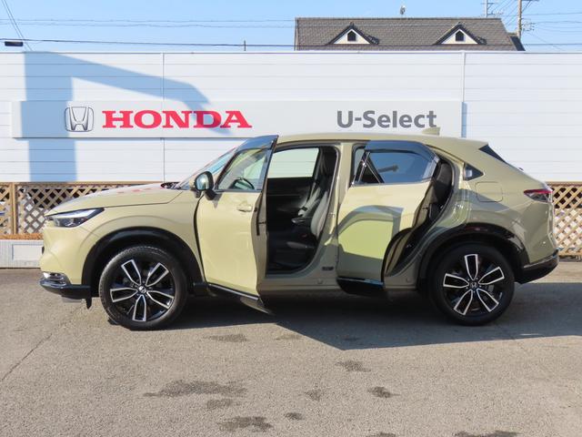 ヴェゼル e:HEVZ ワンオーナー車 コネクトディスプレイ フルセグテレビ バックカメラ シートヒーター ETC車載器 ホンダセンシング 衝突回避支援ブレーキ機能 パノラミックビューモニター 1オナ スマキ Pトランク(4枚目)