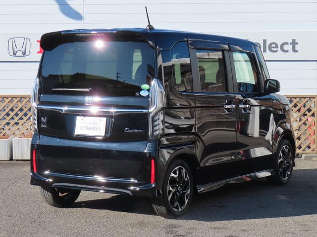 Ｎ－ＢＯＸカスタム Ｇ・Ｌターボホンダセンシング　ワンオーナー車　社外ＳＤナビ　フルセグテレビ　バックカメラ　ＥＴＣ車載器　ホンダセンシング　両側ＰＷスライドドア　Ｂモニタ　クルーズコントロール　ナビＴＶ　キーレスエントリー　ＶＳＡ　ＬＥＤランプ（2枚目）
