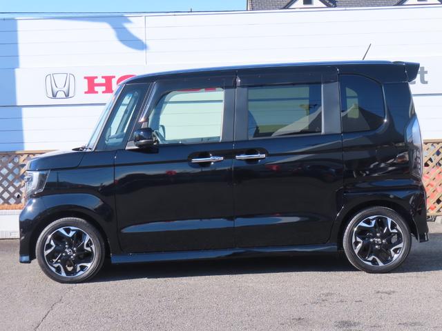 Ｎ－ＢＯＸカスタム Ｇ・Ｌターボホンダセンシング　ワンオーナー車　社外ＳＤナビ　フルセグテレビ　バックカメラ　ＥＴＣ車載器　ホンダセンシング　両側ＰＷスライドドア　Ｂモニタ　クルーズコントロール　ナビＴＶ　キーレスエントリー　ＶＳＡ　ＬＥＤランプ（3枚目）