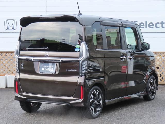 Ｎ－ＢＯＸカスタム Ｇ・ＥＸターボホンダセンシング　ワンオーナー車　純正８インチナビ　フルセグテレビ　バックカメラ　シートヒーター　ＥＴＣ車載器　ホンダセンシング　１オーナ　Ｒカメ　クルコン　ナビＴＶ　サイドエアバッグ　タ－ボ　ＬＥＤヘットライト　ＡＣ（2枚目）