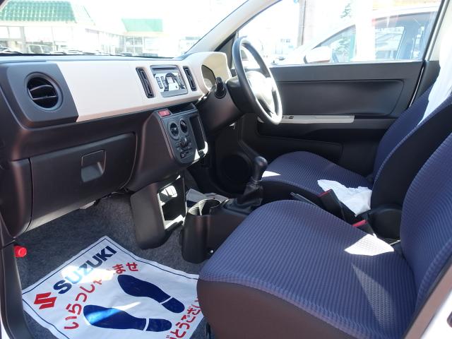 F /5MT/キーレス/フロントパワーウィンドー/純正オーディオ/エアコン/パワステ/ABS/ディーラー試乗車(6枚目)