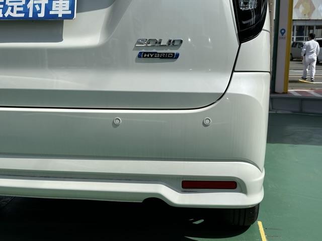 ソリオ ハイブリッドＳＺ　スズキセーフティサポート　両側パワースライドドア　ヘッドアップディスプレイ　パドルシフト　アダプティブクルーズコントロール　シートヒーター　リアサーキュレーター　スマートキー×２　ディーラー試乗車（13枚目）