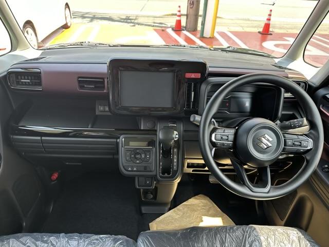 スペーシアカスタム ハイブリッドＧＳ　デュアルセンサーブレーキサポートＩＩ　パーキングセンサー　ＬＥＤヘッドランプ　ハイビームアシスト　アダプティブクルーズコントロール　電動パーキングブレーキ　パワースライドドア　届出済未使用車（8枚目）