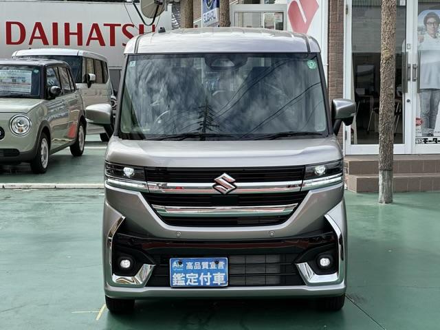 スペーシアカスタム ハイブリッドＧＳ　スマートキー　ＬＥＤライト　片側パワースライドドア　フルオートエアコン　シートヒーター　ロールサンシェード　オートクルーズコントロール　電気式パーキングブレーキ　ＵＳＢ充電ソケット　届出済未使用車（26枚目）