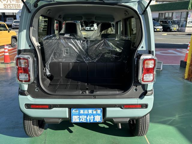 ハスラー ハイブリッドＸ　新型　スズキセーフティサポート　ＬＥＤヘッドランプ　アダプティブクルーズコントロール　マイルドハイブリッド　シートヒーター　キーレスプッシュスタート　１５インチＡＷ　本革巻ステアリング　届出済未使用車（9枚目）