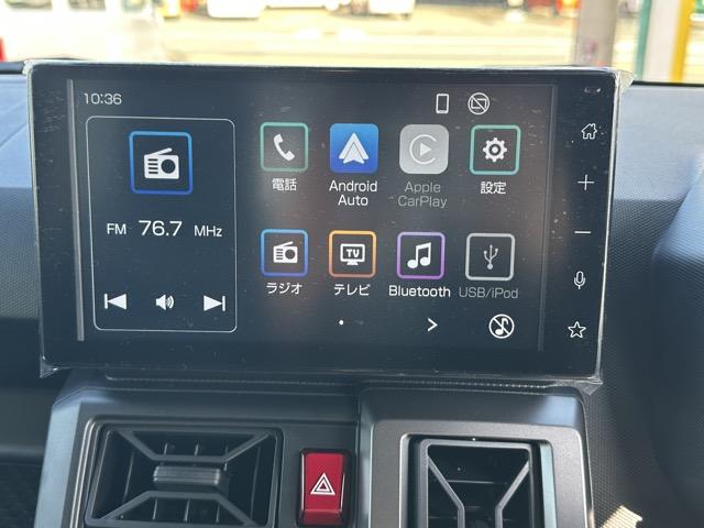 タフト Gターボ ダーククロムベンチャー 特別仕様車 9インチスマホ連携ディスプレイオーディオ スマートアシスト LEDヘッドランプ スカイフィールトップ 運転席・助手席シートヒーター 電動パーキングブレーキ バックモニター 届出済未使用車(23枚目)