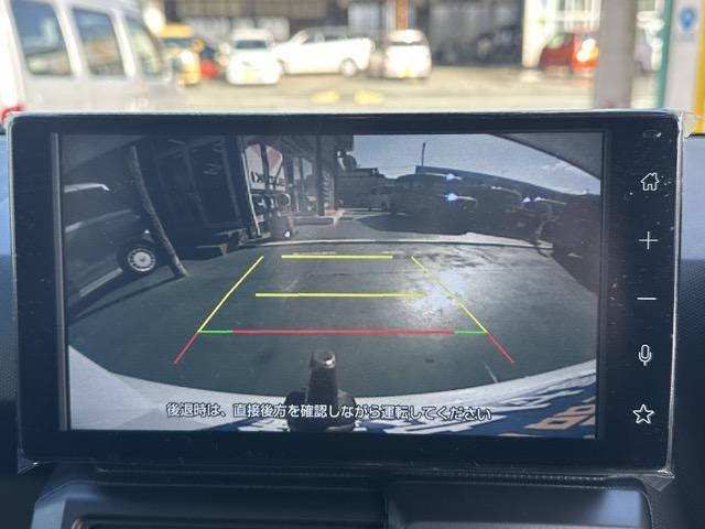 タフト Gターボ ダーククロムベンチャー 特別仕様車 9インチスマホ連携ディスプレイオーディオ スマートアシスト LEDヘッドランプ スカイフィールトップ 運転席・助手席シートヒーター 電動パーキングブレーキ バックモニター 届出済未使用車(24枚目)