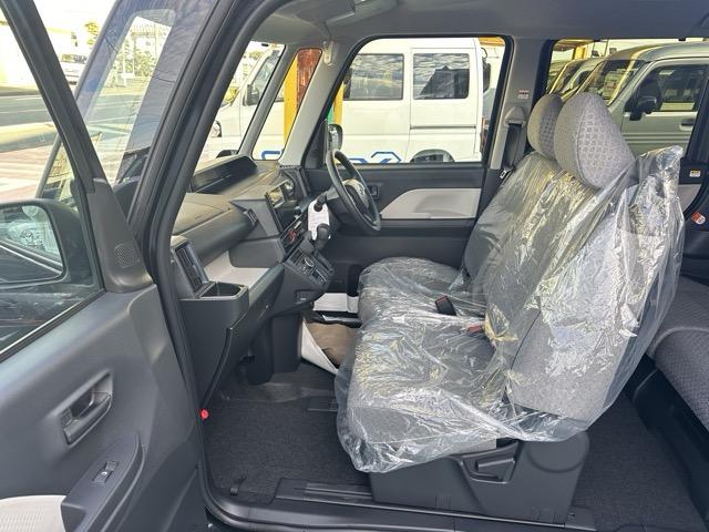 タント Xリミテッド 9インチスマホ連携ディスプレイオーディオ 両側パワースライドドア スマートアシスト LEDヘッドランプ 電動パーキングブレーキ 運転席・助手席シートヒーター シートバックテーブル 届出済未使用車(6枚目)