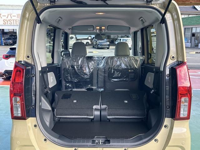 タント Ｘリミテッド　９インチスマホ連携ディスプレイオーディオ　両側パワースライドドア　スマートアシスト　ＬＥＤヘッドランプ　電動パーキングブレーキ　運転席・助手席シートヒーター　シートバックテーブル　届出済未使用車（14枚目）