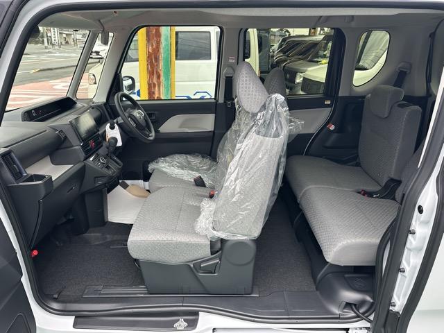 タント Xリミテッド 9インチスマホ連携ディスプレイオーディオ 両側パワースライドドア スマートアシスト LEDヘッドランプ 電動パーキングブレーキ 運転席・助手席シートヒーター シートバックテーブル 届出済未使用車(7枚目)