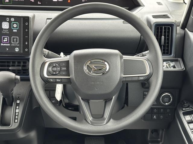 タント Xリミテッド 9インチスマホ連携ディスプレイオーディオ 両側パワースライドドア スマートアシスト LEDヘッドランプ 電動パーキングブレーキ 運転席・助手席シートヒーター シートバックテーブル 届出済未使用車(9枚目)