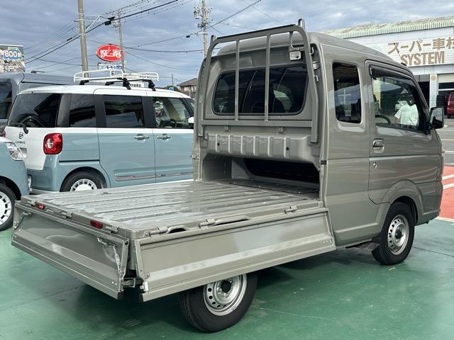 スーパーキャリイ X 4WD 4AT 社外ディスプレイオーディオ キーレス パワーウィンドー 作業灯 ルーフコンソール フォグランプ 衝突被害軽減ブレーキ アイドリングストップ オートライト エアコン パワステ(12枚目)