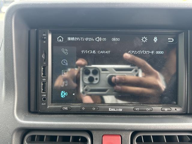 スーパーキャリイ X 4WD 4AT 社外ディスプレイオーディオ キーレス パワーウィンドー 作業灯 ルーフコンソール フォグランプ 衝突被害軽減ブレーキ アイドリングストップ オートライト エアコン パワステ(20枚目)