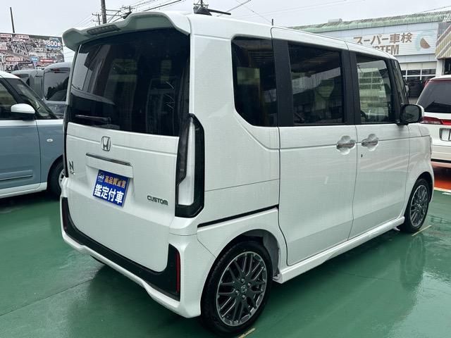 Ｎ－ＢＯＸカスタム ターボ　ホンダセンシング　ダイレクトプロジェクション式フルＬＥＤヘッドライト　両側パワースライドドア　電子制御パーキングブレーキ　オートブレーキホールド機能　運転席＆助手席シートヒーター　届出済未使用車（16枚目）