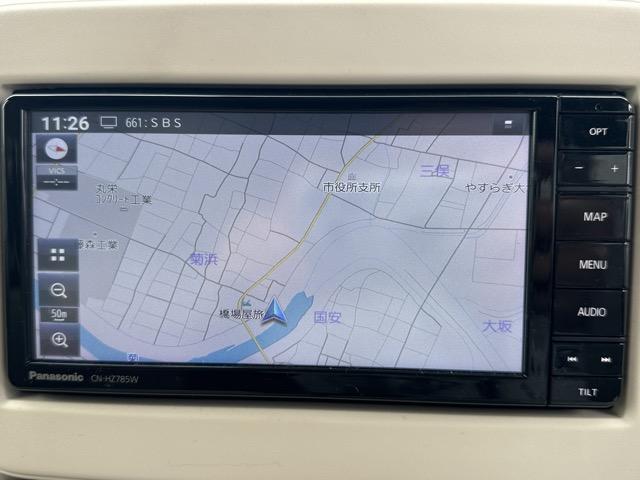 アルトラパン Ｘ　全方位カメラ　ナビゲーション　スマートキー　ＬＥＤヘッドライト　フルオートエアコン　シートヒーター　ＵＳＢ充電ソケット　革巻きハンドル　ステアリングスイッチ　衝突被害軽減ブレーキ　アイドリングストップ（19枚目）