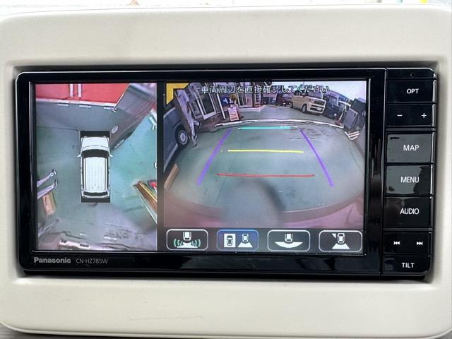 アルトラパン Ｘ　全方位カメラ　ナビゲーション　スマートキー　ＬＥＤヘッドライト　フルオートエアコン　シートヒーター　ＵＳＢ充電ソケット　革巻きハンドル　ステアリングスイッチ　衝突被害軽減ブレーキ　アイドリングストップ（20枚目）