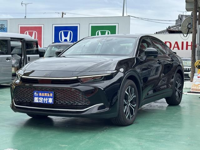 クラウンクロスオーバー G 純正ディスプレイオーディオ バックカメラ ETC スマートキー LEDヘッドライト フルオートエアコン 革巻きハンドル オートクルーズコントロール AC100V電源 パワーバックドア オートライト(4枚目)