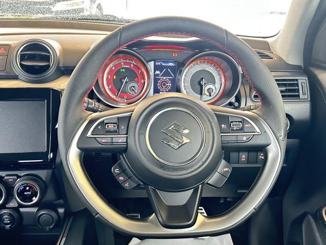 スイフトスポーツ ZC33S ファイナルエディション 6MT 特別仕様車 限定生産車 デュアルセンサーブレーキサポート LEDヘッドランプ アダプティブクルーズコントロール 専用エクステリア&インテリア 本革巻ステアリング シートヒーター 登録済未使用車(9枚目)