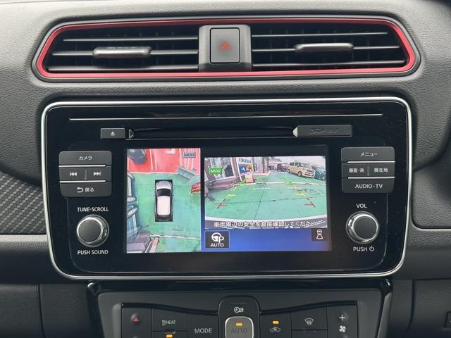 リーフ ニスモ 純正ナビゲーション アラウンドビューモニター プロパイロット ETC デジタルインナーミラー スマートキー LEDヘッドライト フルオートエアコン シートヒーター&ハンドルヒーター 革巻きハンドル(25枚目)