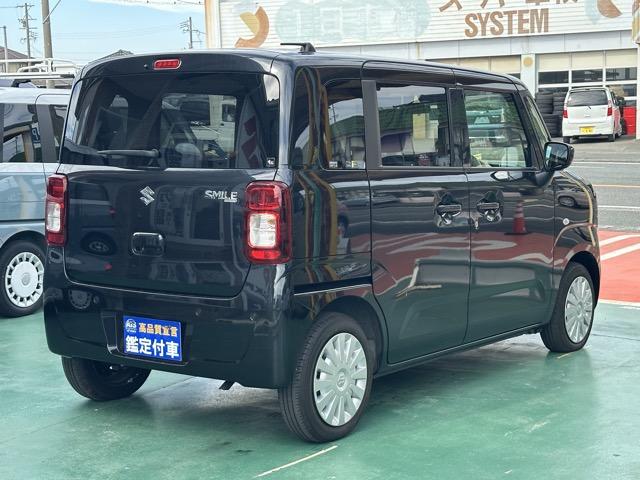 ワゴンＲスマイル Ｇ　快適パッケージ装着車　スマートキー　両側スライドドア　フルオートエアコン　電動格納ドアミラー　前後パワーウィンドー　衝突被害軽減ブレーキ　クリアランスソナー　オートライト（13枚目）