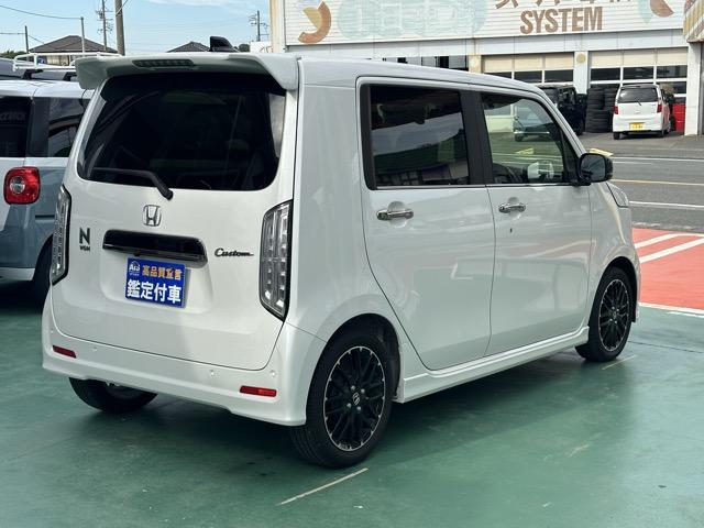 Ｎ－ＷＧＮカスタム Ｌ・ターボホンダセンシング　社外ナビ（ケンウッド／ＭＤＶ－Ｓ７１０）・バックモニター・ＥＴＣ付　ホンダセンシング　ＬＥＤヘッドランプ　電子制御パーキングブレーキ　運転席・助手席シートヒーター　本革巻ステアリング　スマートキー（13枚目）