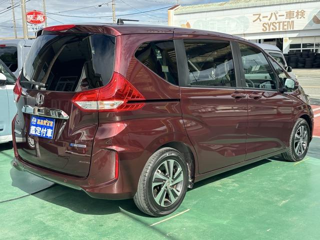 フリードハイブリッド ハイブリッド・G 7人乗り 純正ナビ(VXM-247VFNi)・バックモニター・ETC付 Sパッケージ ホンダセンシング LEDヘッドランプ 両側パワースライドドア 本革巻ステアリング ロールサンシェード スマートキー(16枚目)