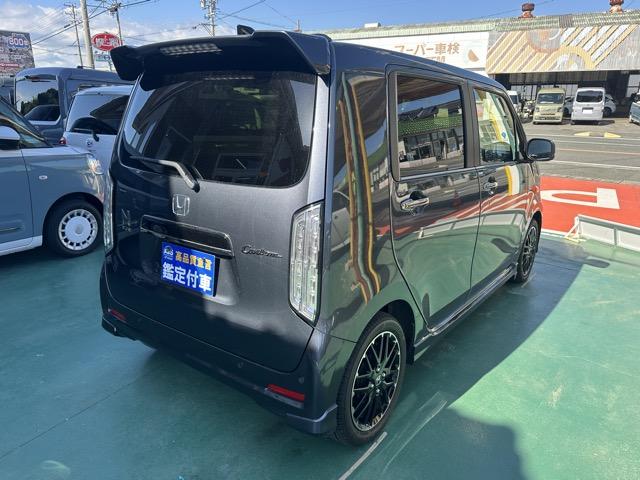 Ｎ－ＷＧＮカスタム Ｌ・ターボホンダセンシング　純正ナビ（ＬＸＵ－２３７ＮＢｉ）・バックモニター・ＥＴＣ・ドライブレコーダー付　ホンダセンシング　ＬＥＤヘッドランプ　電子制御パーキングブレーキ　運転席・助手席シートヒーター　本革巻ステアリング（13枚目）