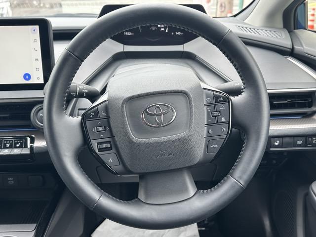 プリウス Z 純正ディスプレイオーディオ 全方位カメラ ETC スマートキー LEDヘッドライト フルオートエアコン シートヒーター&ベンチレーション パワーバックドア オートクルーズコントロール 革巻きハンドル(9枚目)