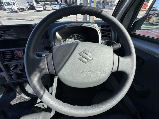 スーパーキャリイ X 2WD 5MT セーフティサポート フォグランプ ラジオデッキ キーレスエントリー 荷台作業灯 ルーフコンソール パワーウィンドウ オートライト メッキフロントグリル(9枚目)