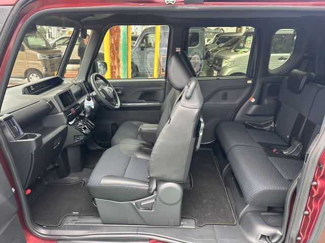 タント カスタムX スマートアシスト LEDヘッドランプ 両側パワースライドドア 電動パーキングブレーキ 運転席・助手席シートヒーター シートバックテーブル ロールサンシェード バックカメラ スマートキー(7枚目)