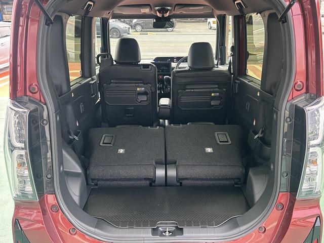 タント カスタムX スマートアシスト LEDヘッドランプ 両側パワースライドドア 電動パーキングブレーキ 運転席・助手席シートヒーター シートバックテーブル ロールサンシェード バックカメラ スマートキー(14枚目)