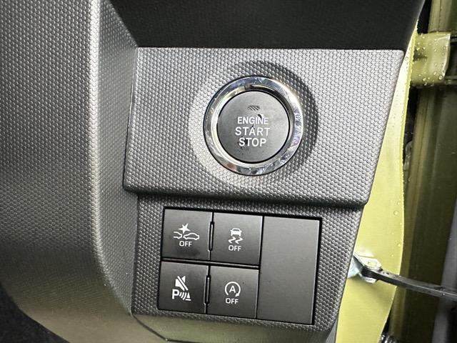 タフト G ダーククロムベンチャー 9インチディスプレイオーディオ バックカメラ スマートキー LEDヘッドライト フルオートエアコン シートヒーター 革巻きハンドル オートクルーズコントロール 電気式パーキングブレーキ 届出済未使用車(17枚目)