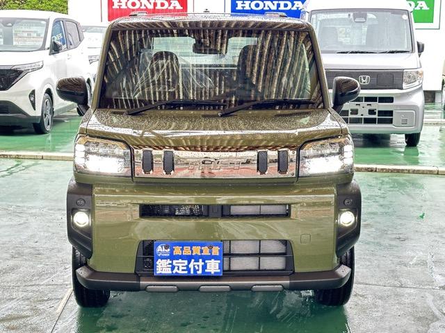 タフト G ダーククロムベンチャー 9インチディスプレイオーディオ バックカメラ スマートキー LEDヘッドライト フルオートエアコン シートヒーター 革巻きハンドル オートクルーズコントロール 電気式パーキングブレーキ 届出済未使用車(25枚目)