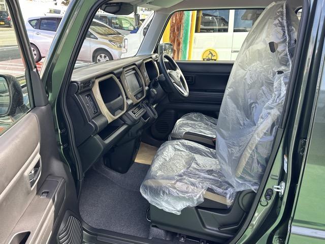 ハスラー ハイブリッドＧ　スマートキー　ＬＥＤヘッドライト　フルオートエアコン　シートヒーター　オートクルーズコントロール　ステアリングスイッチ　衝突被害軽減ブレーキ　クリアランスソナー　アイドリングストップ　届出済未使用車（6枚目）